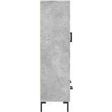  Visoka komoda boja betona 69,5 x 31 x 115 cm konstruirano drvo | shoptok.hr