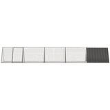  Kavez za zečeve antracit 504,5x80,5x71 cm pocinčani čelik | Eponuda.com