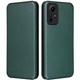 INORCO Za Xiaomi Redmi Note 12S 4G držalo za kartico, usnjena torbica za telefon, stojalo s teksturo ogljikovih vlaken, (22033458) Cene