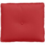  Jastuk za leđa Crvena 50 x 19 x 45 cm tkanina | shoptok.hr