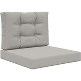  Zunanja blazina za kavč 2 pcs Siva Poliester, (5000202369) | Shoptok.si