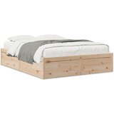 vidaXL Okvir za krevet 140x200 cm od masivne borovine Cijene