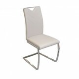 Arti trpezarijska stolica X-898 siva/hrom noge 630x445x990 mm 779-019 Cene