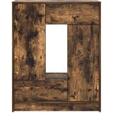  Komoda s ladicama i vratima dimljeni hrast 73x31x90 cm | shoptok.hr