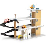 ECO TOYS Velika drvena garaza parking sa liftom i autoperionicom ( 1088 ) | ePonuda.com