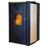 Thermoflux KAMIN NA PELET INTERIO CRVENI 25kW 40843 | Eponuda.ba