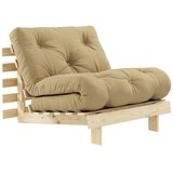 Karup Design Raztegljiv fotelj Roots Raw/Wheat Beige Cene