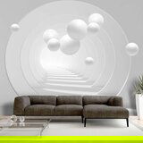  Samoljepljiva foto tapeta - 3D Tunnel 245x175 | shoptok.hr