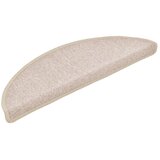  Prostirke za stepenice 15 kom 56x17x3 cm poluokrugle boje taupe | shoptok.hr