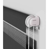 vidaXL idaXL Zebra senčilo črna 160x200 cm tkanina širina 155,9 cm poliester | Shoptok.si