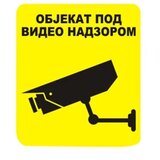  Nalepnica obj.pod video nadzorom 11445 ( 51395 ) | ePonuda.com