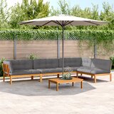 vidaXL 5-dijelna set vrtnih sofa od paleta s jastucima od drva bagrema | shoptok.hr