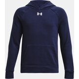 Under Armour Sweatshirt UA Rival Fleece Hoodie-BLU - Boys Cene