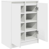 vidaXL Ormarić za cipele bijeli 57x34x76 cm od konstruiranog drva | shoptok.hr
