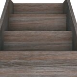  Stalak za dječje časopise sivi i hrast 71 x 30 x 78,5 cm drveni | shoptok.hr