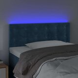  Uzglavlje tamnoplavo 90x5x78/88 cm baršunasto | shoptok.hr