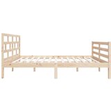  Posteljni okvir iz trdnega lesa 120x190 cm 4FT, (20648324) | Shoptok.si