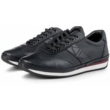 Ducavelli Stripe Genuine Leather Men's Casual Shoes, Casual Shoes, 100% Leather Shoes, All Seasons Shoes. Cene