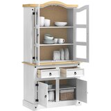  Kreveta Corona Bijelo 100 x 48,5 x 179 cm Čvrsto borovo drvo | shoptok.hr