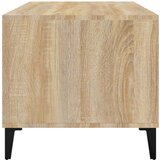  Klubska mizica sonoma hrast 90x49x45 cm konstruiran les, (20712385) | Shoptok.si