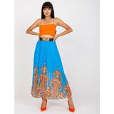 Italy Moda Skirt-DHJ-SD-10620B.43-Blue | Shoptok.si