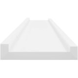  Zidne police 2 kom bijele 100 x 9 x 3 cm | shoptok.hr
