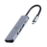 GEMBIRD EUROPE Docking station USB adapter Type-C 5-in-1 multi-port adapter Hub + HDMI + PD + stereo audio GEMBIRD A-CM-COMBO5-02 Cijene