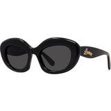 Loewe Curvy Black Cat Eye Sunglasses ONE SIZE (51) Črna/Siva Cene