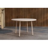 Venture Home Giardini okrugli vrtni blagovaonski stol ⌀120 cm, bež | shoptok.hr