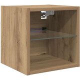 TV stenske enote 8 pcs Umetni hrast Konstruiran les, (5000113012) | Shoptok.si