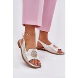 S. BARSKI Womens Sandals On A Flat Heel With Decoration S.Barski | ePonuda.com