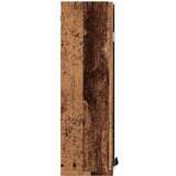 vidaXL Kupaonski ormarić s ogledalom staro drvo 64x20x66,5 cm | shoptok.hr