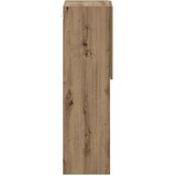  ormarići s LED svjetlima 2 kom boja hrasta 30,5x30x102 cm | shoptok.hr