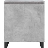 vidaXL Komoda betonsko siva 60x35x70 cm inženirski les | Shoptok.si