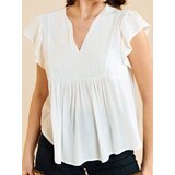 Sinsay Bluza s visokim udjelom viskoze i V-izrezom | shoptok.hr