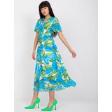 Italy Moda Dress-DHJ-SK-15967.54P-Blue | Shoptok.si