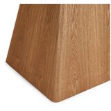 Furnhouse Jedilna miza z mizno ploščo v hrastovem dekorju v naravni barvi 90x180 cm Star – | Shoptok.si