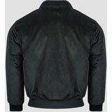 Lacoste Blouson aviateur rembourré en velours côtelé Crna | shoptok.hr