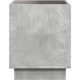  Stolić s beskonačnim LED siva boja betona 40x40x50 cm | Eponuda.com