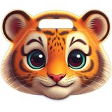 Luna skicirni zvezek v obliki tigra, 40 listov, 28 x 28 cm | Shoptok.si