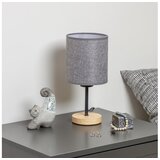  Brilagi - Stona lampa NUBILA WOOD 1xE27/25W/230V hrast/siva | Eponuda.com