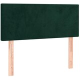  Uzglavlje tamnozeleno 80 x 5 x 78/88 cm baršunasto | shoptok.hr