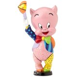 Romero Britto Porky Pig with Baseball Cap Figurine Cene