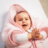 Interbaby dekica i vreća za spavanje 80x90 cm Oblak roza | shoptok.hr