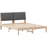 vidaXL konstrukcija postelje rjava 160 x 200 cm masivno borovo les, (5000084106) | Shoptok.si