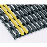 EHA Nedrseča podloga, recikliran PVC, rola 10 m, širina 600 mm, črna/rumena | Shoptok.si