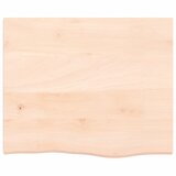 Stolna ploča 60x50x2 cm od netretirane masivne hrastovine | shoptok.hr