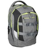 Spirit Sivo-črno-rumena ergonomska šolska torba, nahrbtnik Spirit: Urban 46 x 33 x 22 cm | Shoptok.si