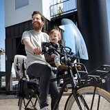 Urban Iki Rear Bike Seat Frame Mounting Koge Brown/Bincho Black | Shoptok.si