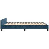  Okvir za krevet bez madraca tamnoplavi 140x190 cm baršunasti | Eponuda.ba